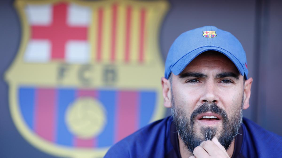 Valdés hizo historia en la portería del Barça