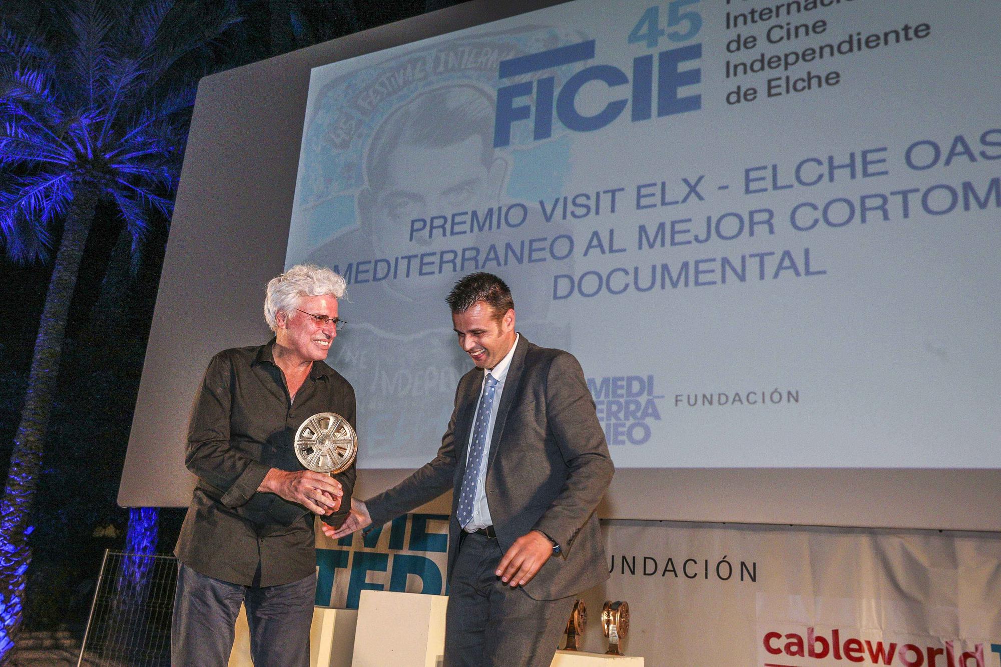 Clausura del Festival de cine internacional de Elche.