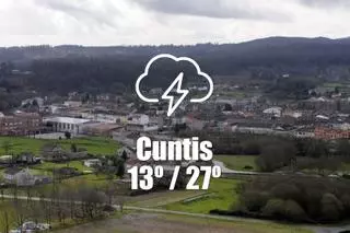 El tiempo en Cuntis: previsión meteorológica para hoy, viernes 10 de mayo