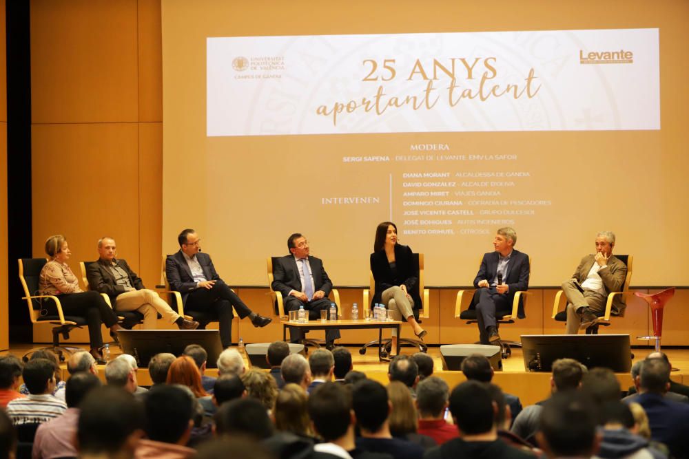 Acto de celebración del 25 aniversario del Campus de Gandia