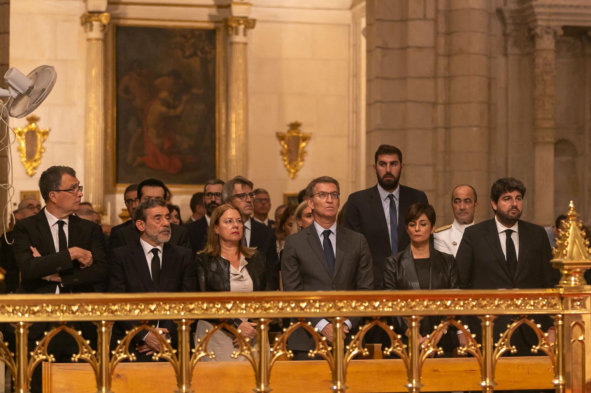 Funeral la Catedral de Murcia por las trece víctimas del incendio en las discotecas Atalayas