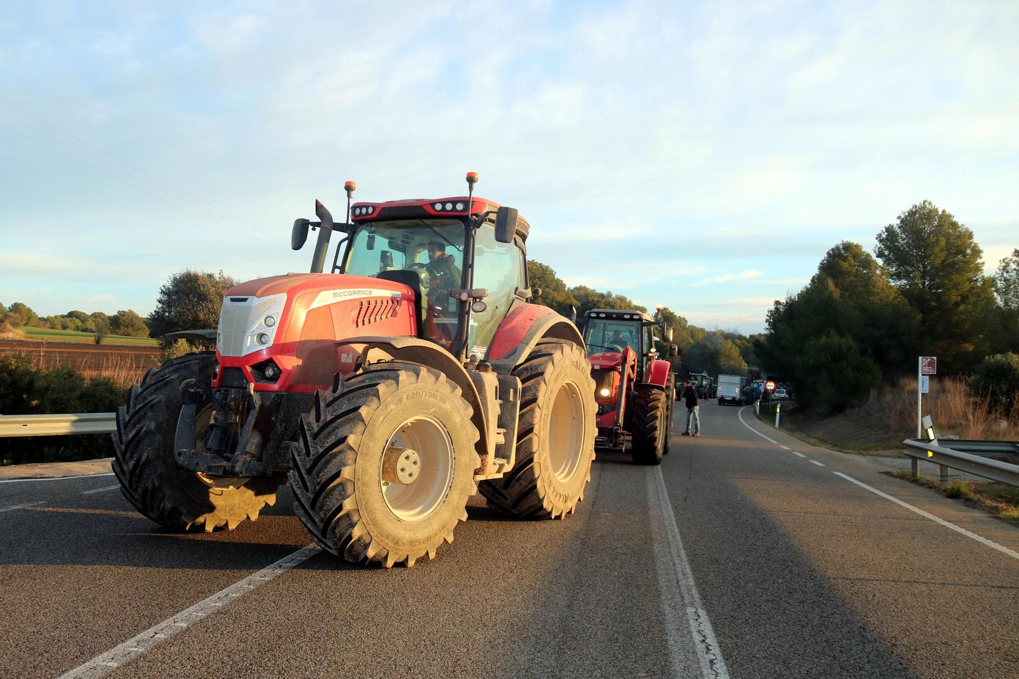 Noves protestes dels pagesos gironins