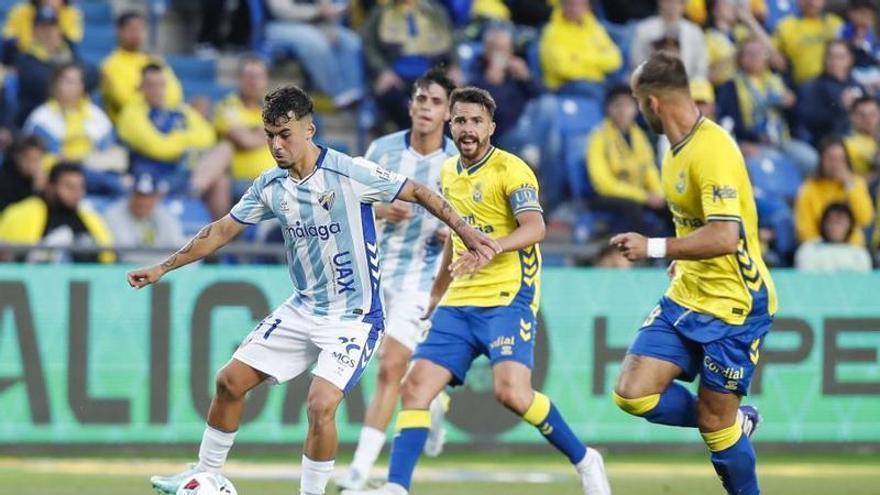 Las Palmas vs Málaga CF, en imágenes