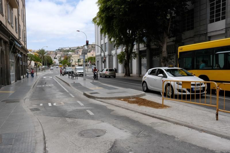 27-06-18. LAS PALMAS DE GRAN CANARIA. OBRAS METRO GUAGUA. FOTO: JOSÉ CARLOS GUERRA.  | 27/06/2018 | Fotógrafo: José Carlos Guerra