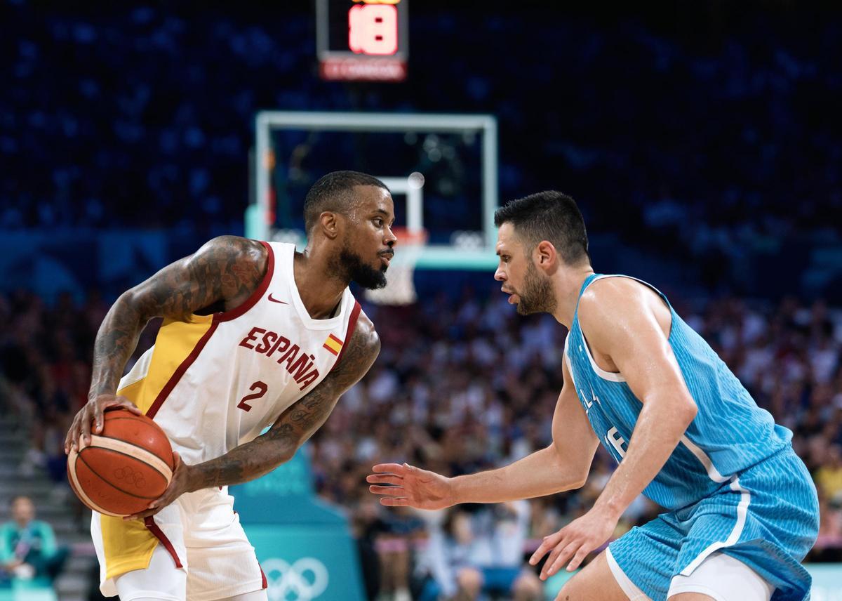 Baloncesto en los Juegos Olímpicos: España - Grecia, en imágenes.