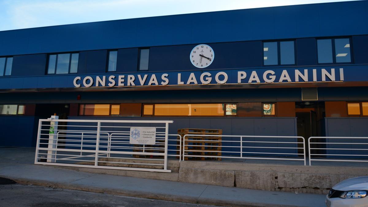 La conservera Lago Paganini es, hasta la fecha, la última empresa ubicada en el polígono de Castiñeiras.