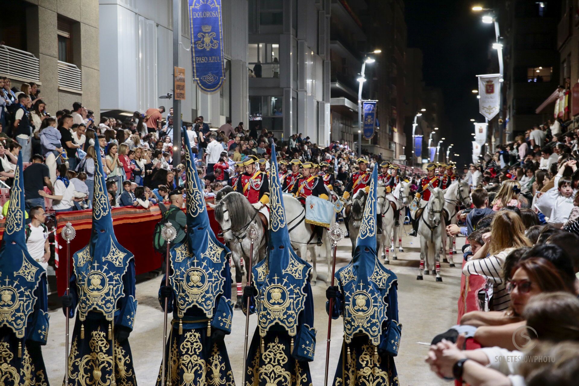 Procesión Viernes de Dolores en Lorca