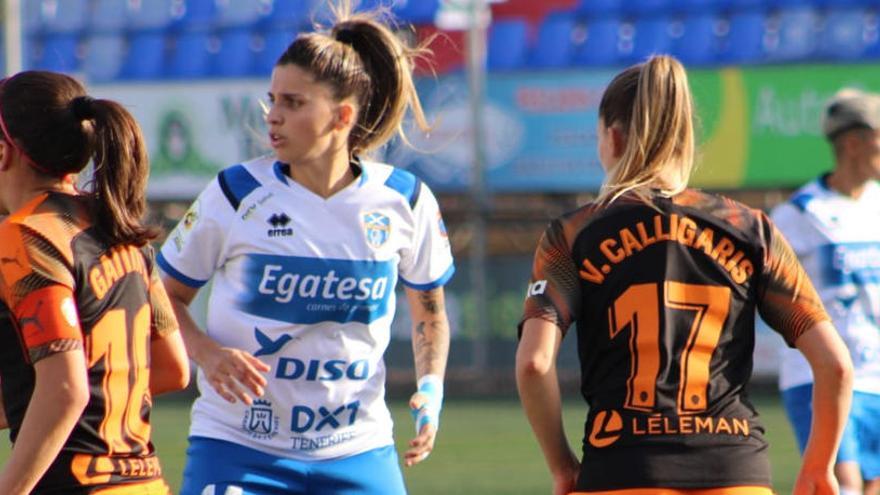 Natalia Ramos fue titular ante el Valencia