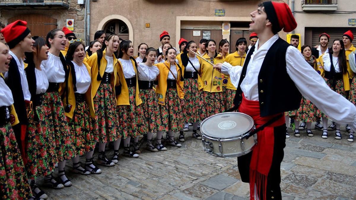 Actuació d’una de les agrupacions, l’any passat