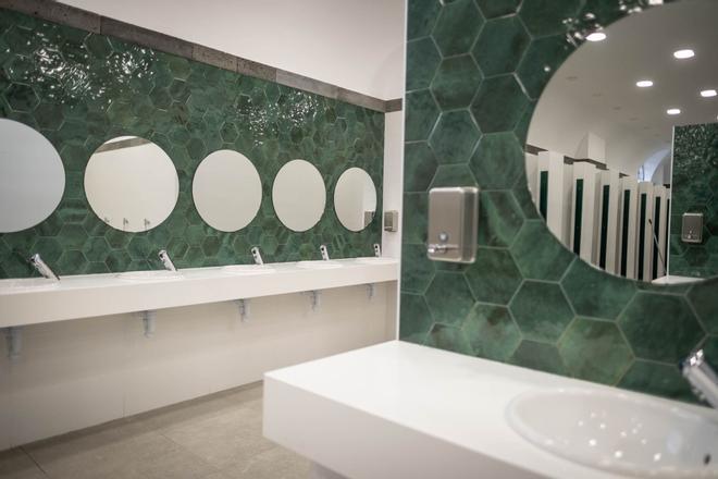 Así son los nuevos vestuarios del Parque Marítimo