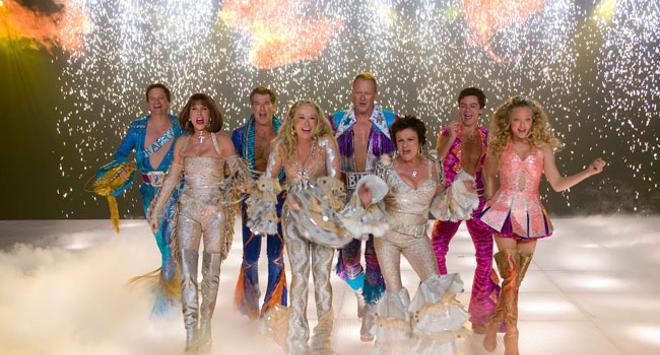 Escena de la cinta 'Mamma mia', con Meryl Streep y Amanda Seyfried