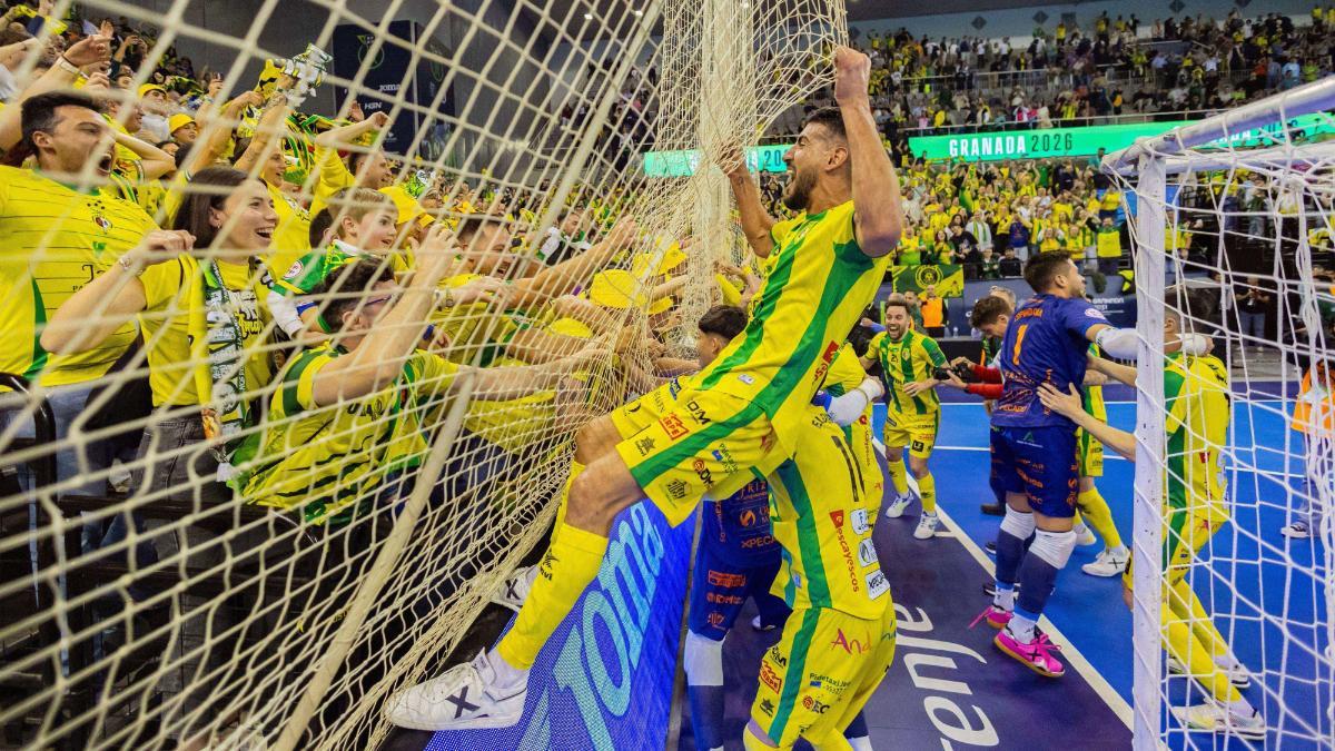 El Jaén Paraíso Interior será el rival del Barça en la final de la Copa de España de fútbol sala
