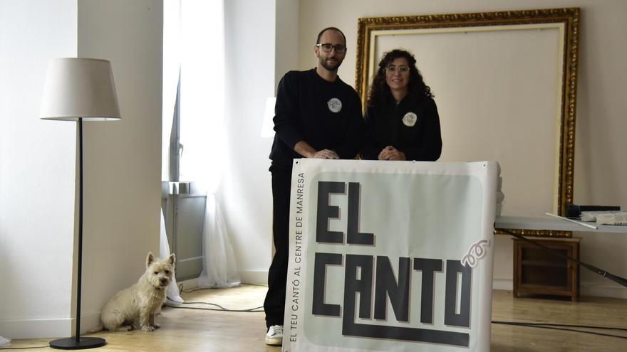 Jordi Fornells i Íria Priego, a l'interior del nou El Cantó