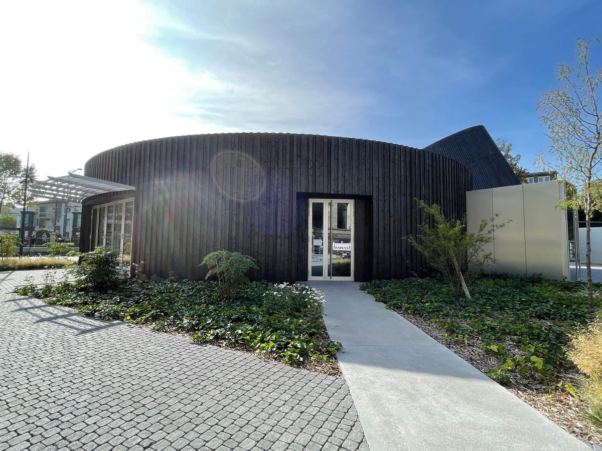 El planetario tiene una forma particularmente circular
