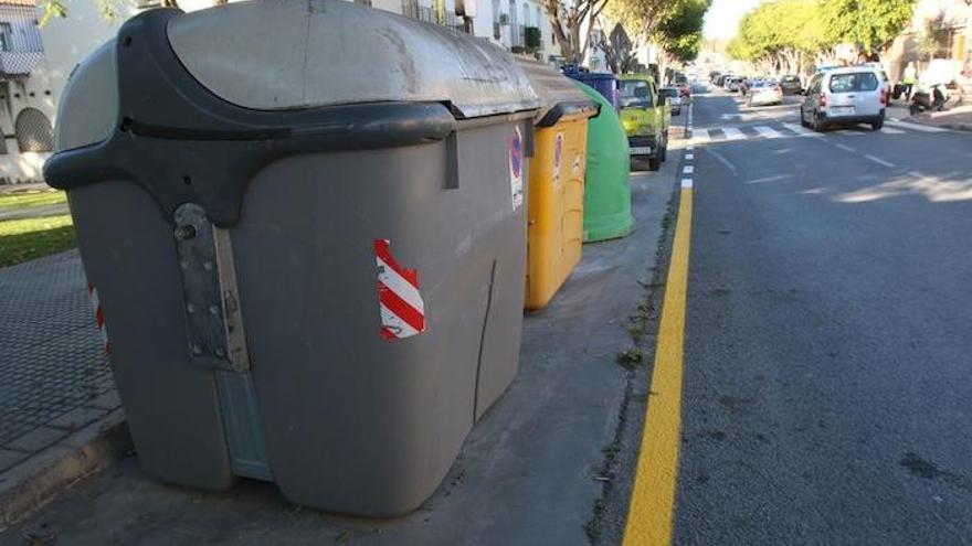 Contendores de basura.