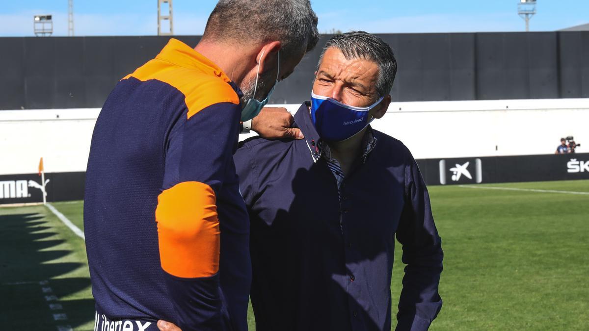 Las imágenes del Valencia Mestalla - Hércules CF