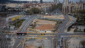 Les Glòries: una immensa plaça sense cotxes apunta ja a Barcelona