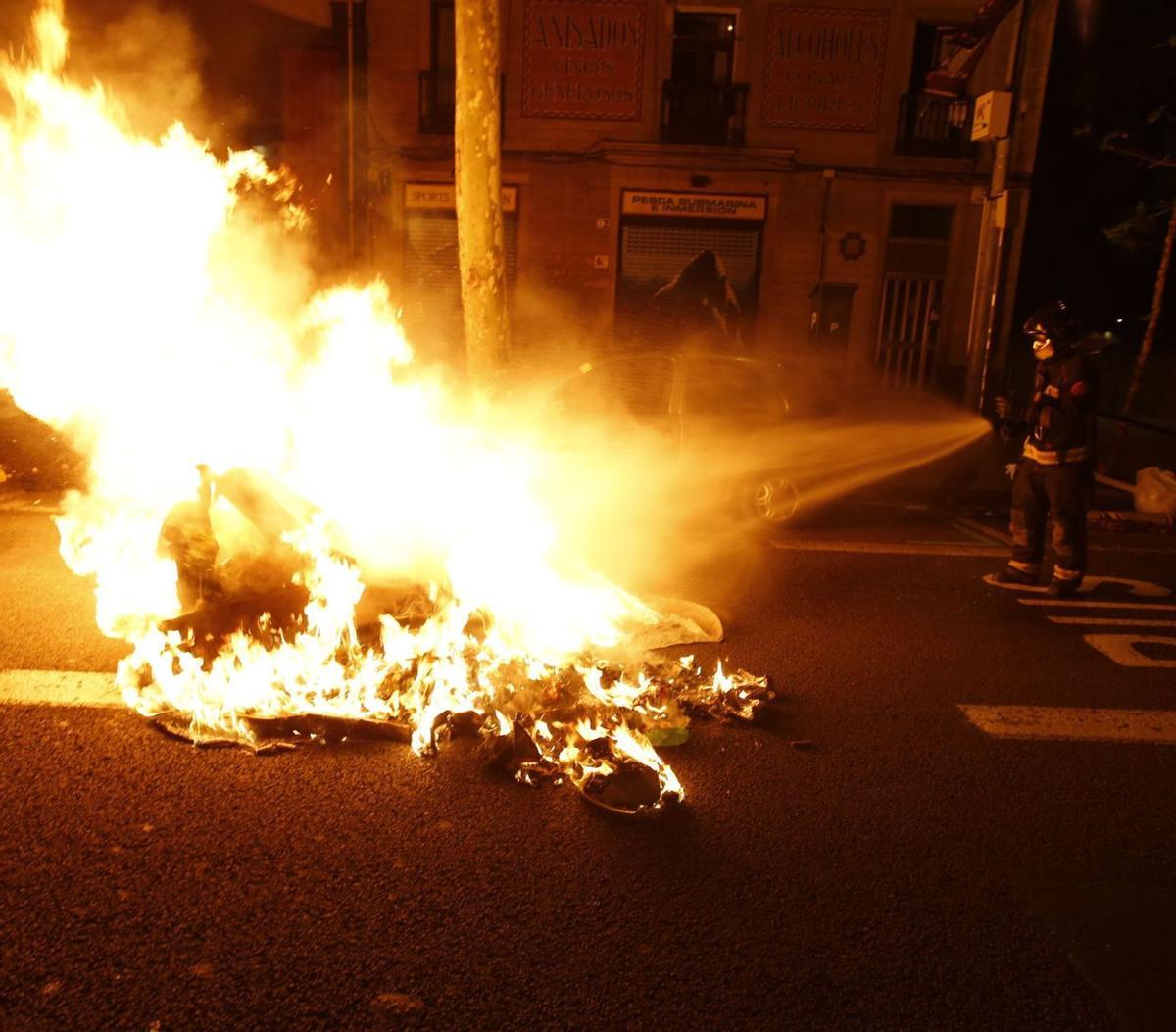 9.500 contenidors de l’àrea de BCN s’han cremat en 5 anys