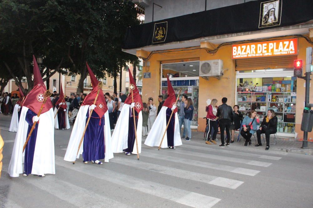 Procesión conjunta de las imágenes del Cabanyal