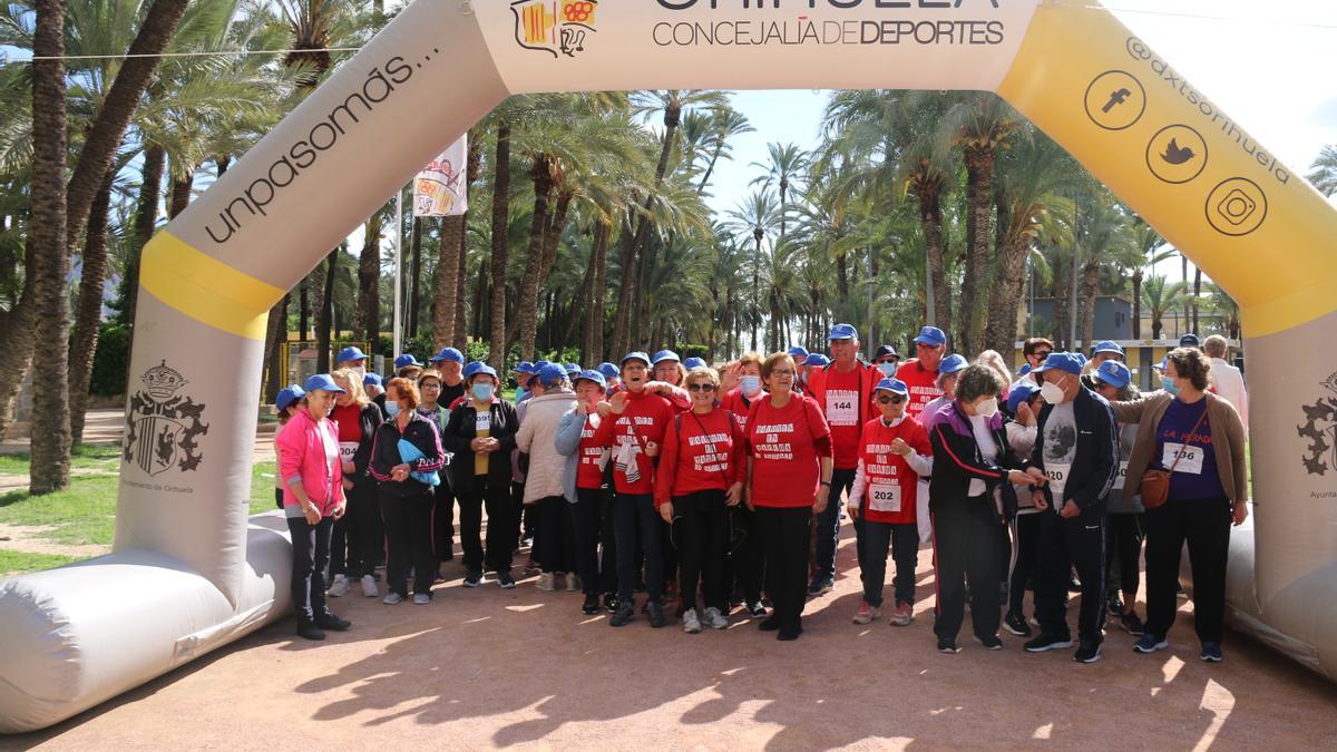 Última marcha que se celebró en El Palmeral de Orihuela