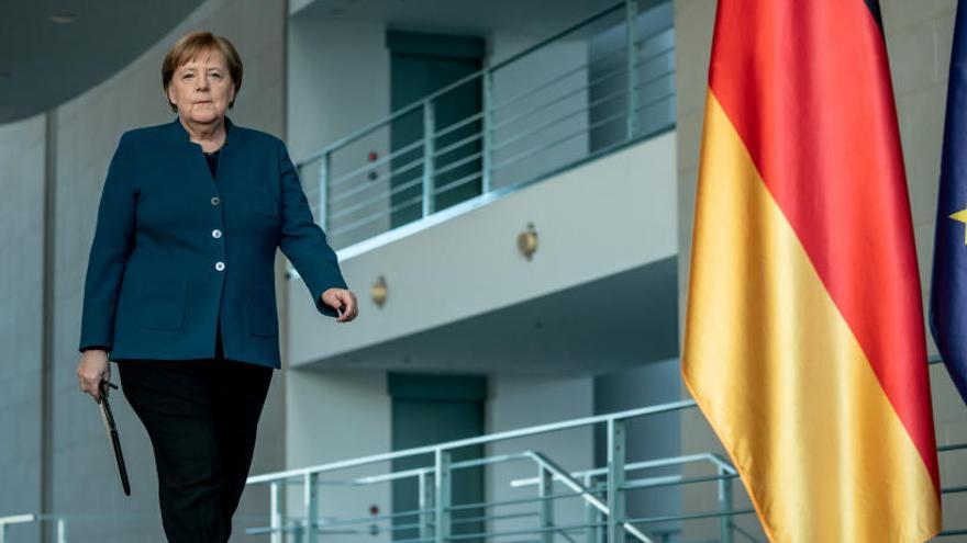 Una imagen de Angela Merkel.