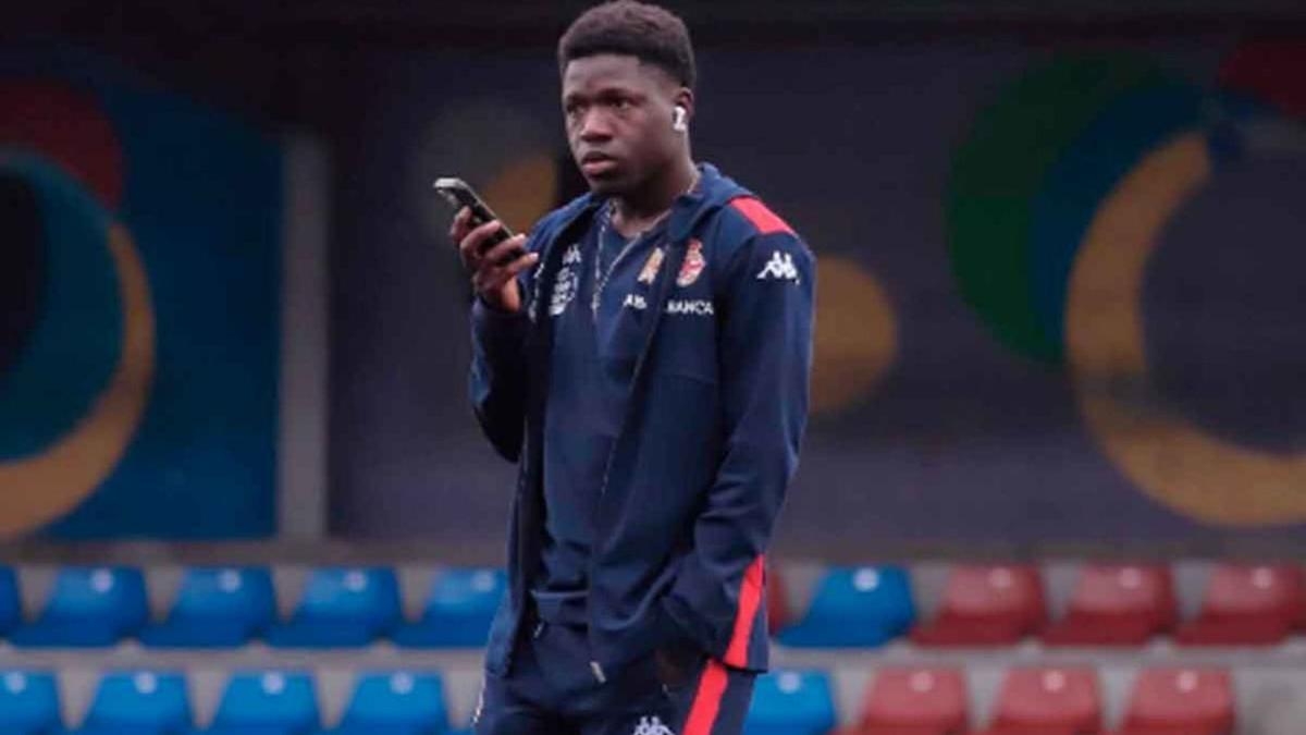 Mane, ante de un partido esta temporada con el Fabril. | RCD