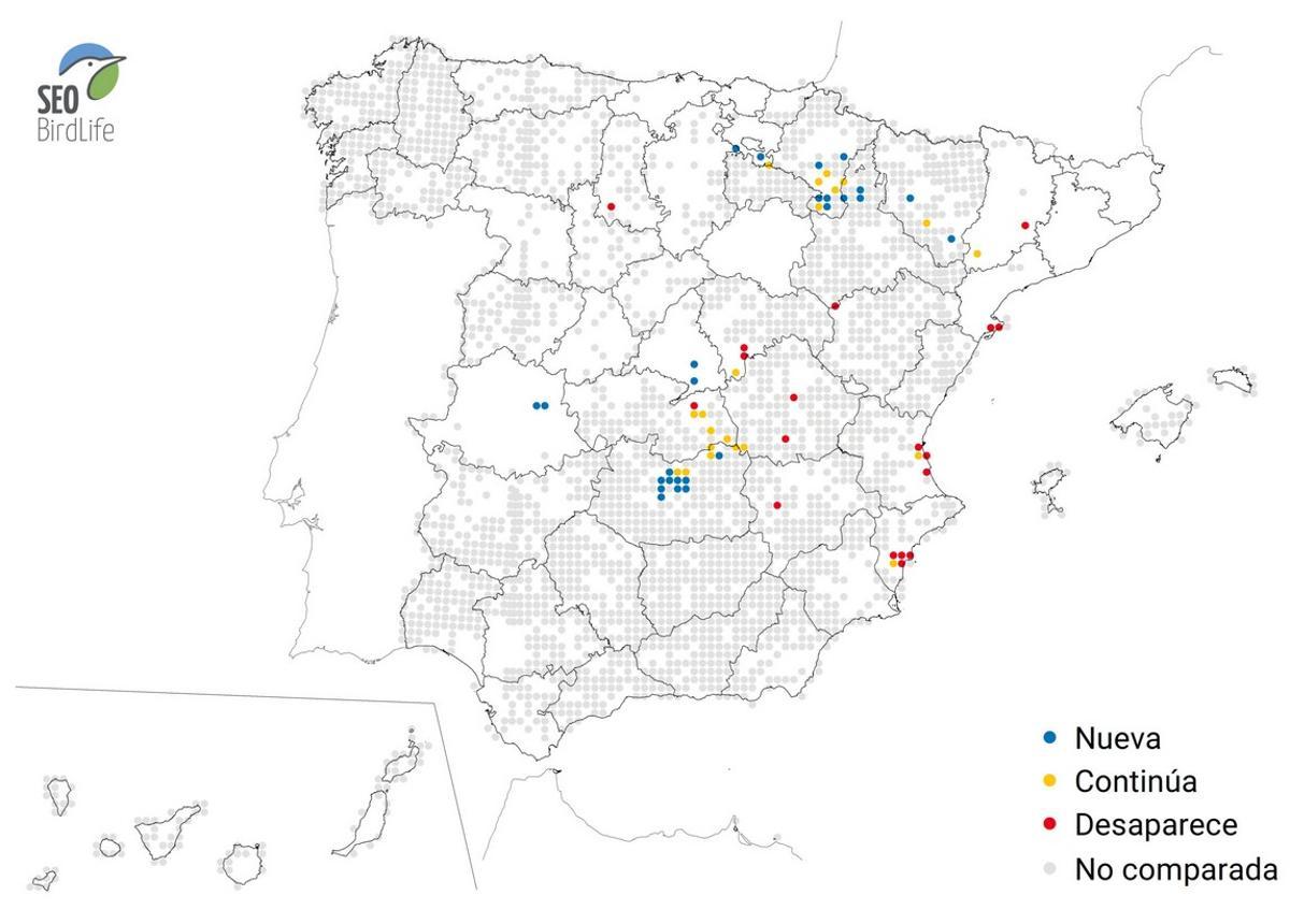 Diferencias entre la población del atlas de 1998-2002 y el de 2014-2018