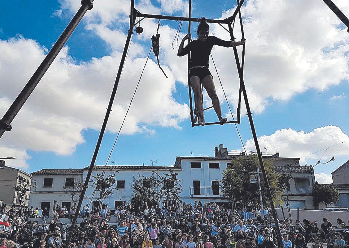 Espectáculo 'Teia' en la Fiet de 2019
