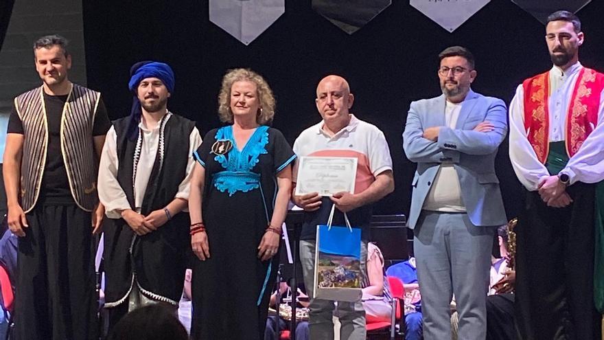 Morcillo en la entrega de premios