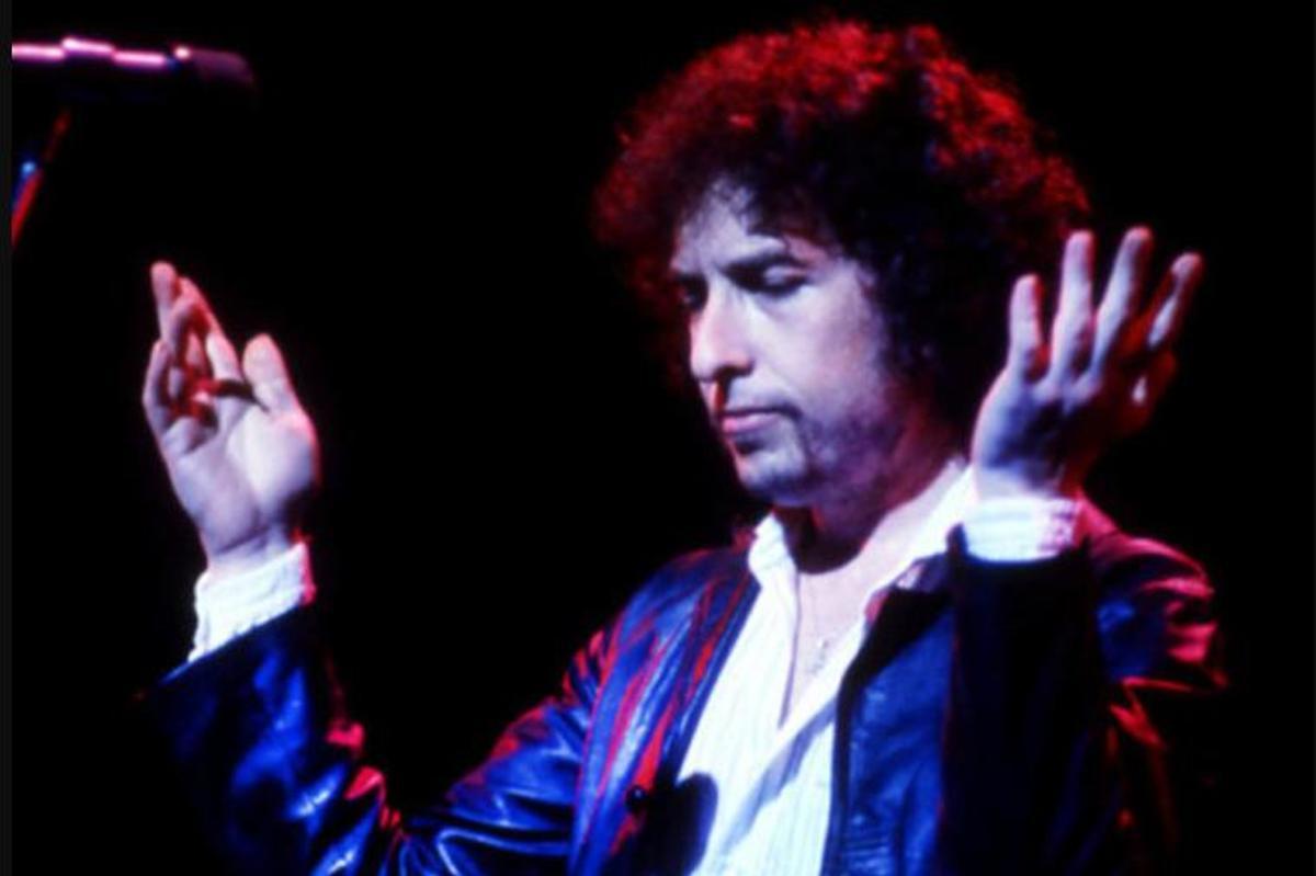 Bob Dylan, en los años en los que se entregó a propagar la fé cristiana.