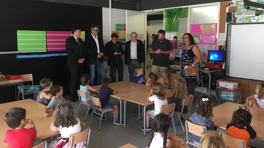 Visita institucional a l&#039;Institut Escola de Lloret de Mar