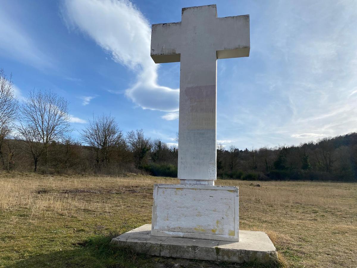 La Creu del Triai, a Olot.