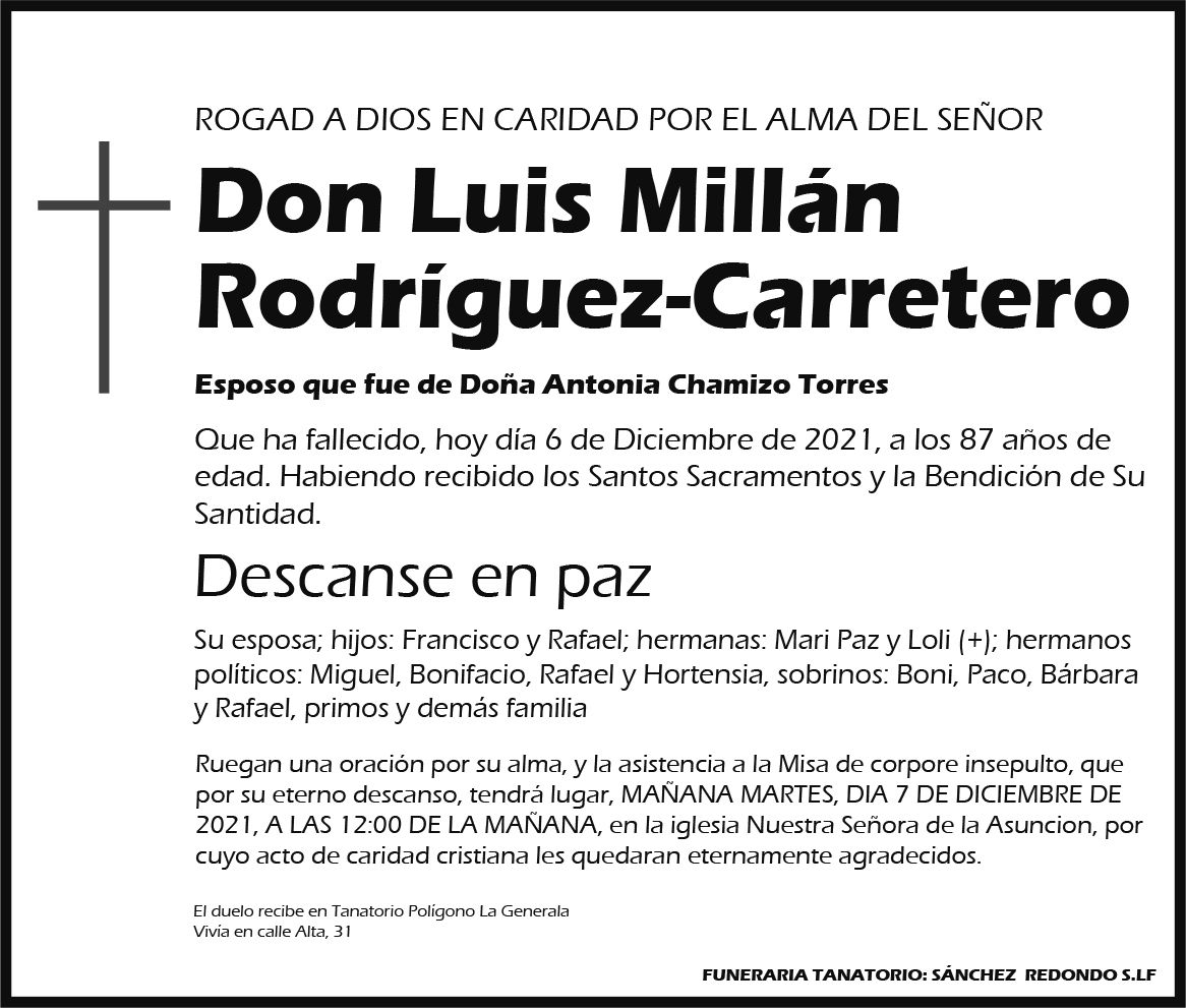 Luis Millán Rodríguez-Carretero