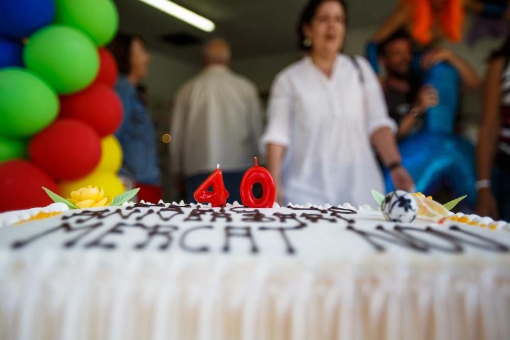 El Mercat Nou de Vila celebra su cumpleaños con actividades, música y una fiesta infantil