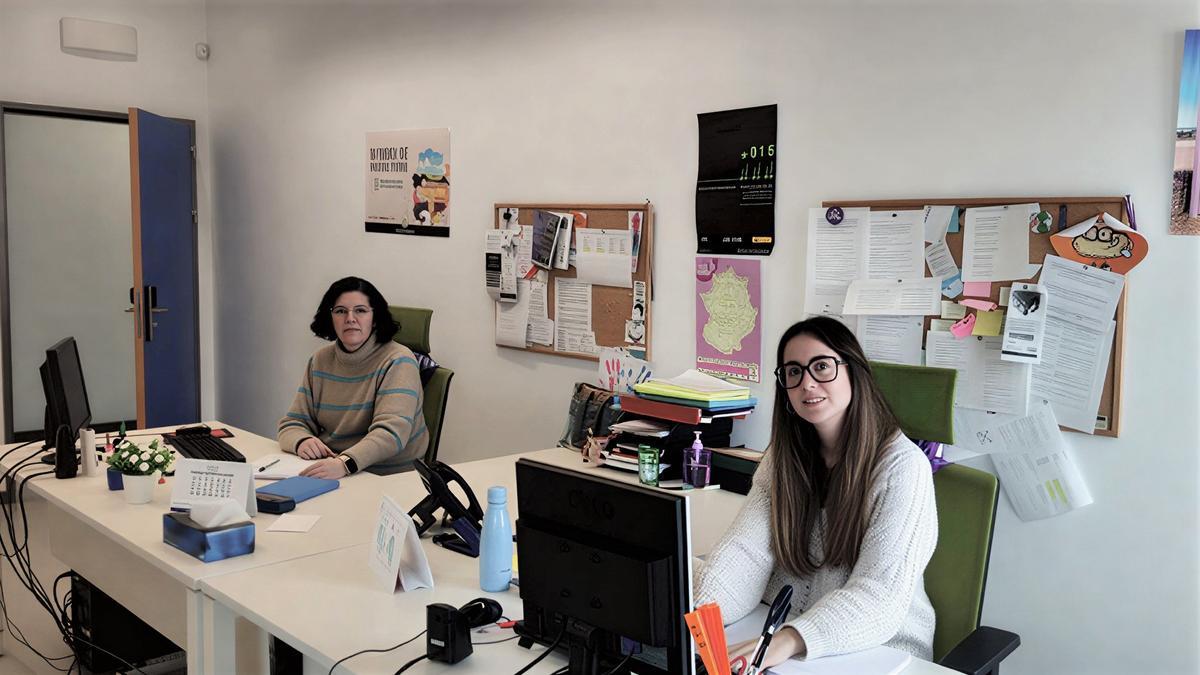 Agentes de Igualdad de la Oficina de violencia de Género de Tentudía