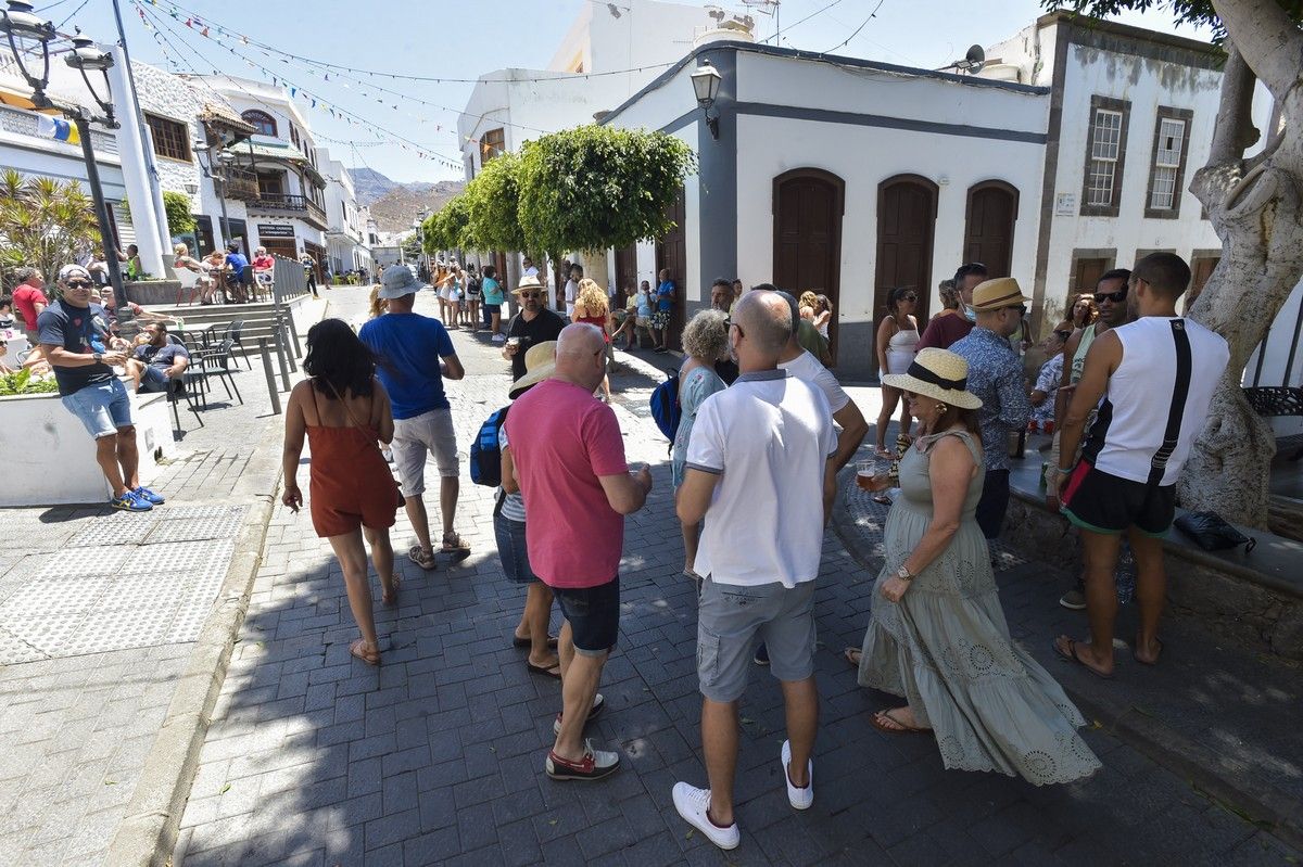 La pandemia impide la Fiesta de la Rama en Agaete