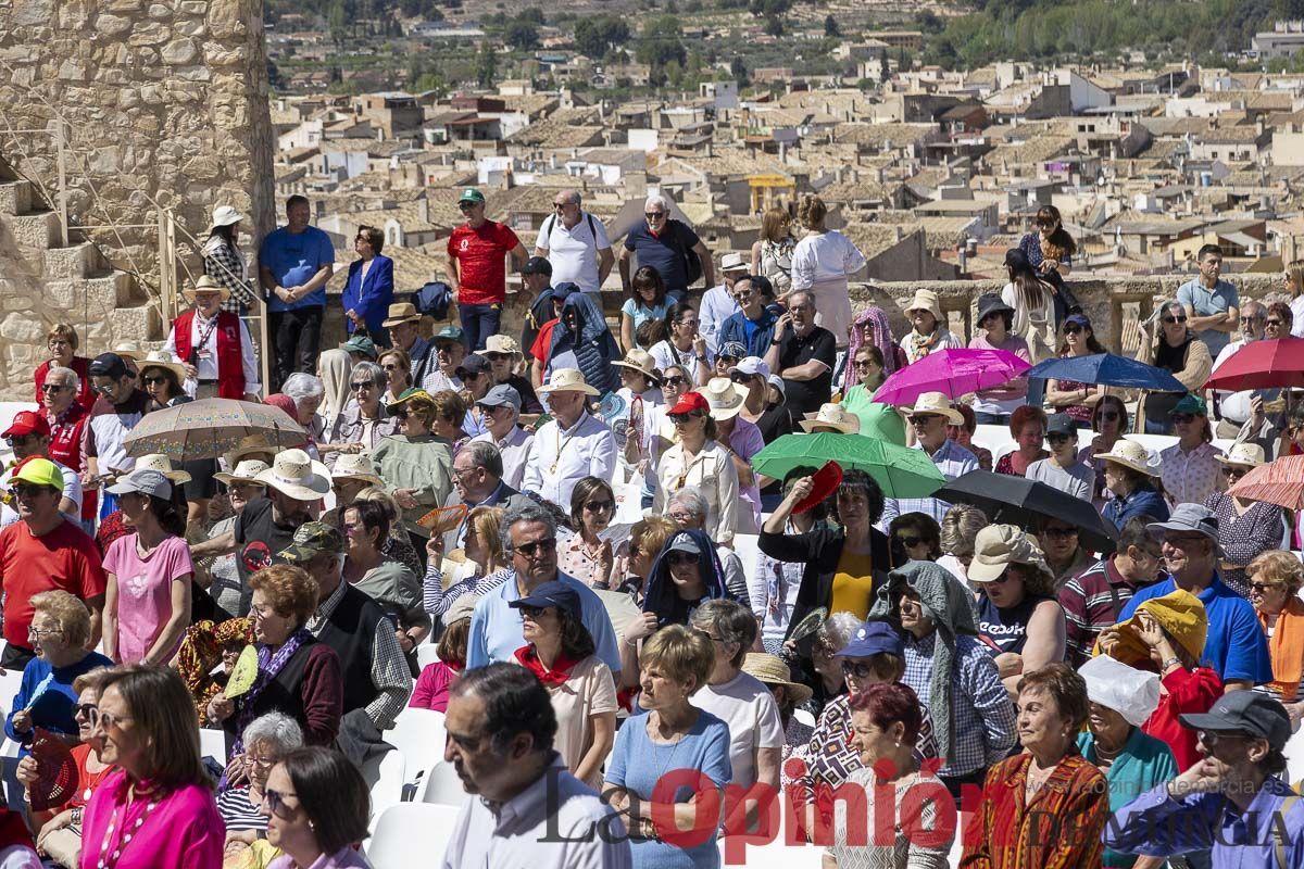 La orden Constantiniana de San Jorge peregrina a Caravaca