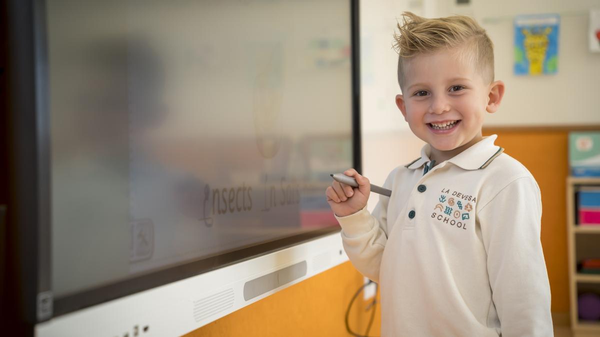 La Devesa School ha introducido las nuevas tecnologías en las aulas de infantil.