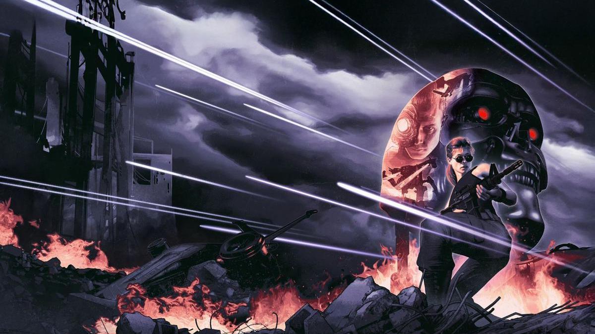 Cartel de «Terminator 2» (James Cameron, 1991).