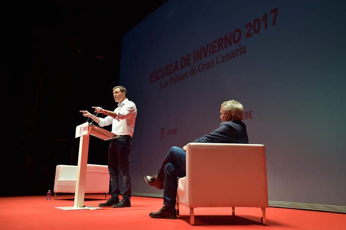 Pedro Sánchez en la Escuela de Invierno del ...