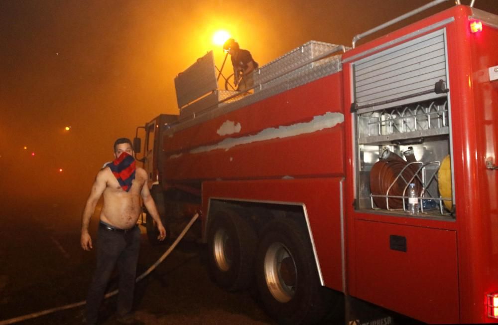 Incendios Galicia | Lucha contra el fuego en Vigo