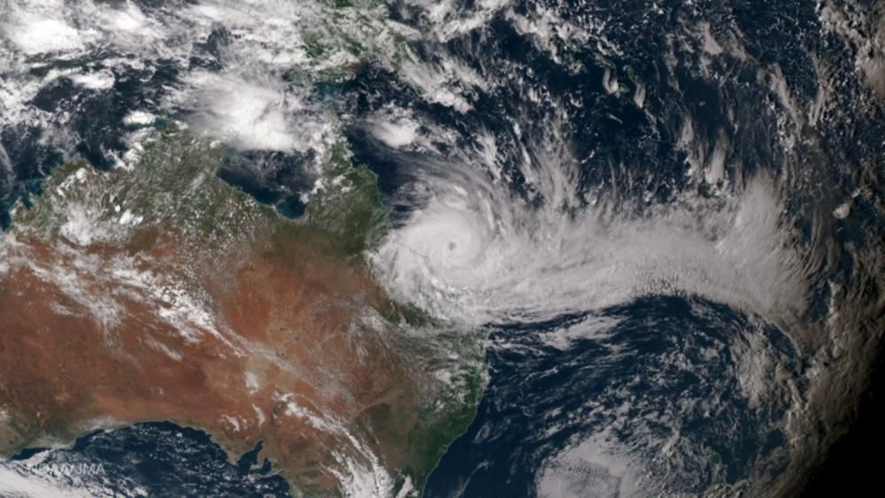 El cicló Debbie arriba a Austràlia