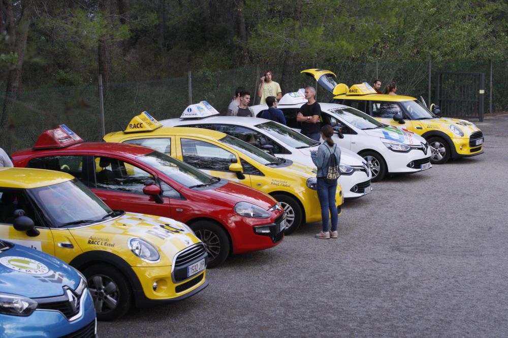 Els examinadors de trànsit tornen a la vaga a Girona