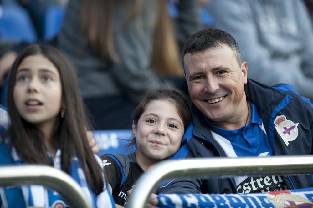 La afición en el Dépor-Almería