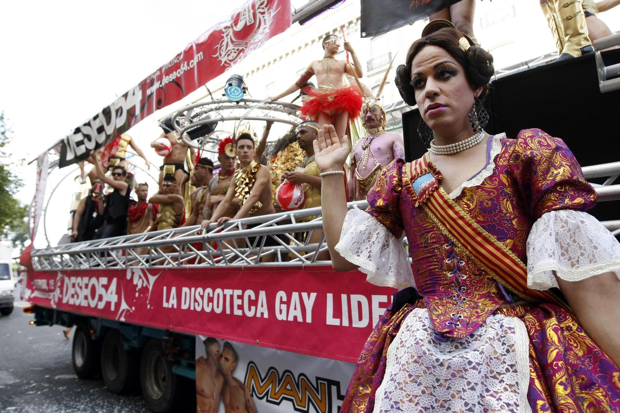 Manifestación y marcha del Orgullo en 2012