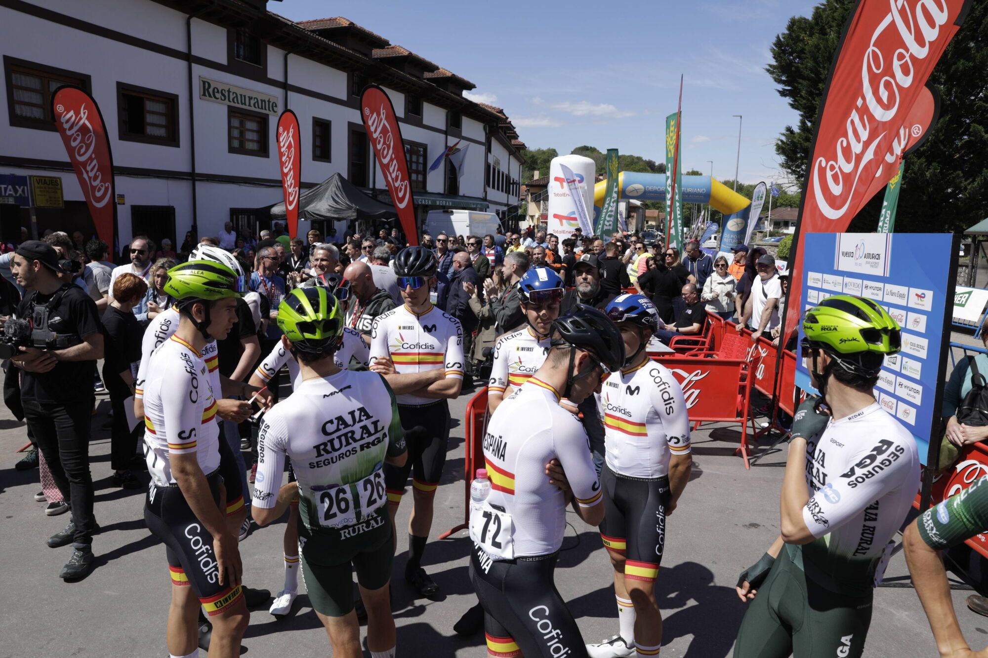 EN IMÁGENES: Segunda etapa de la Vuelta Ciclista Asturias.