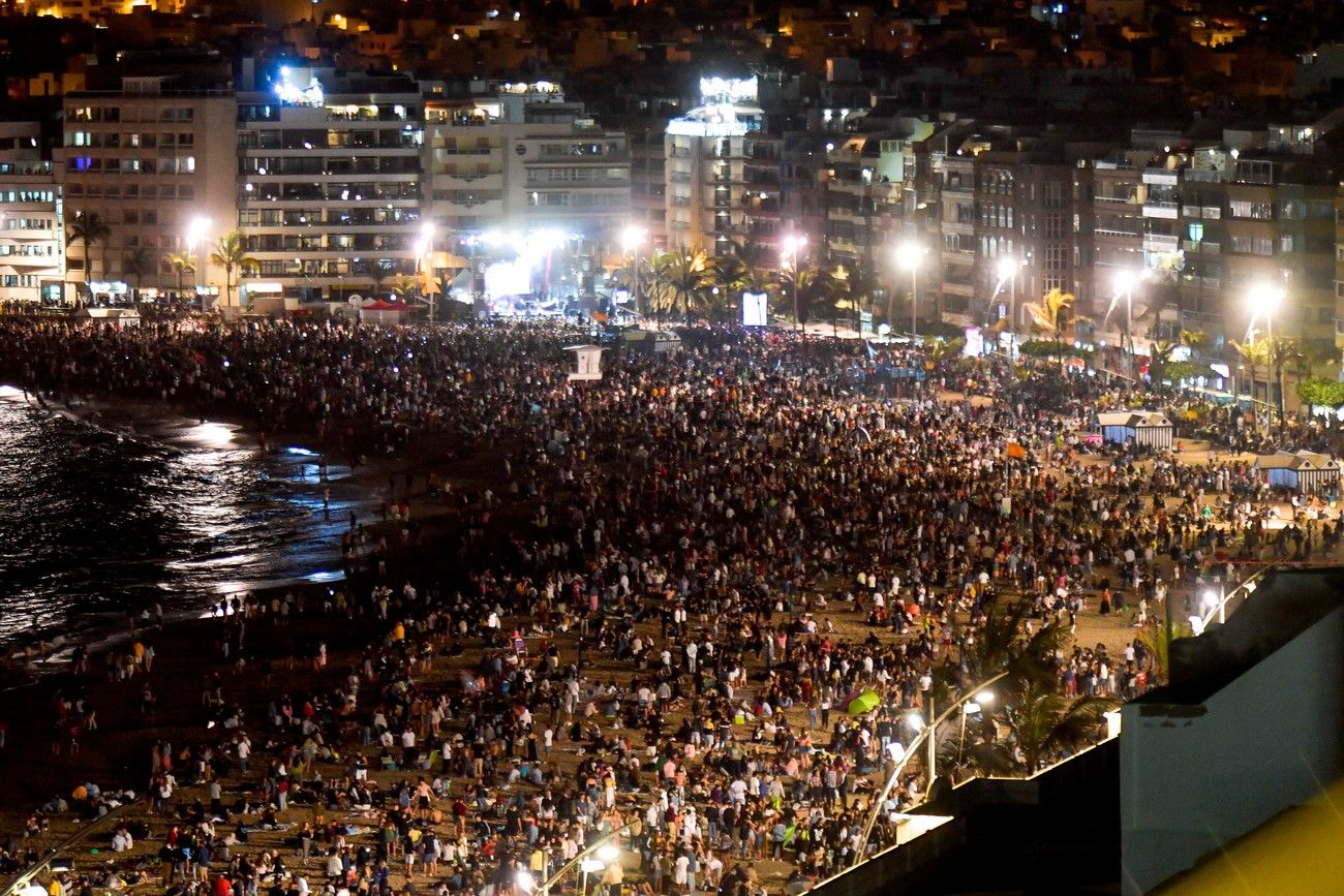 Fuegos de San Juan La Canteras