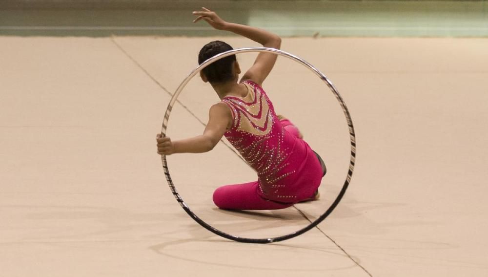 Exhibición de la Escuela de gimnasia rítmica