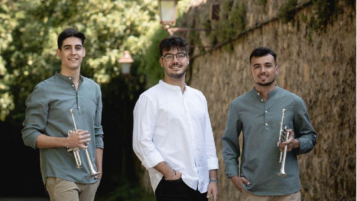 Los componentes del Trío Piccorgan, que actuará este jueves por primera vez en la isla de Ibiza.