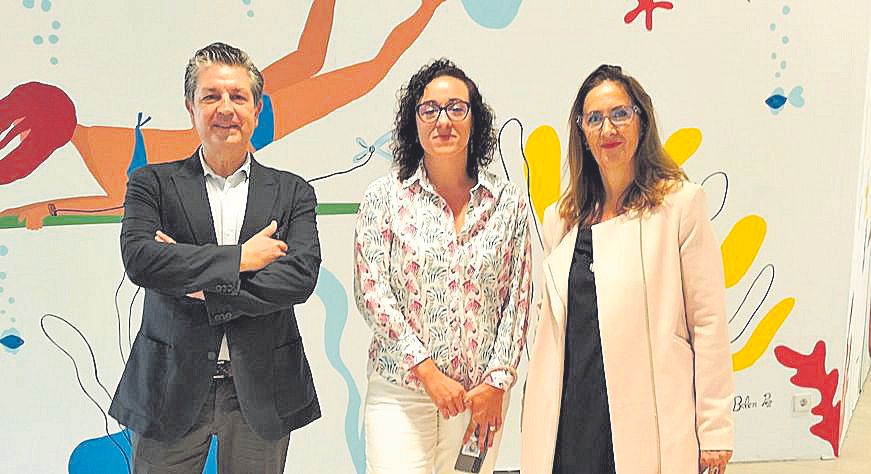 Andrés Pérez-Herrera, Joana Maria Adrover y Ana López.